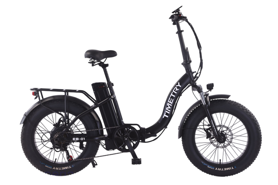 картинка Электровелосипед Timetry D907 20" (черный) | велосалон Драйв г. Липецк