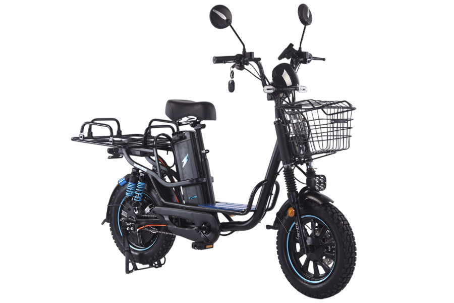 картинка Электровелосипед Timetry D909 16" (черный) | велосалон Драйв г. Липецк