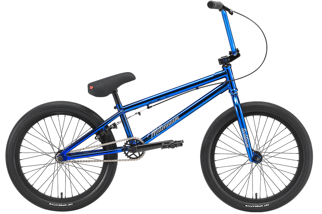 картинка Экстремальный велосипед Tech Team Millennium 20" BMX (синий) 2022 | велосалон Драйв г. Липецк