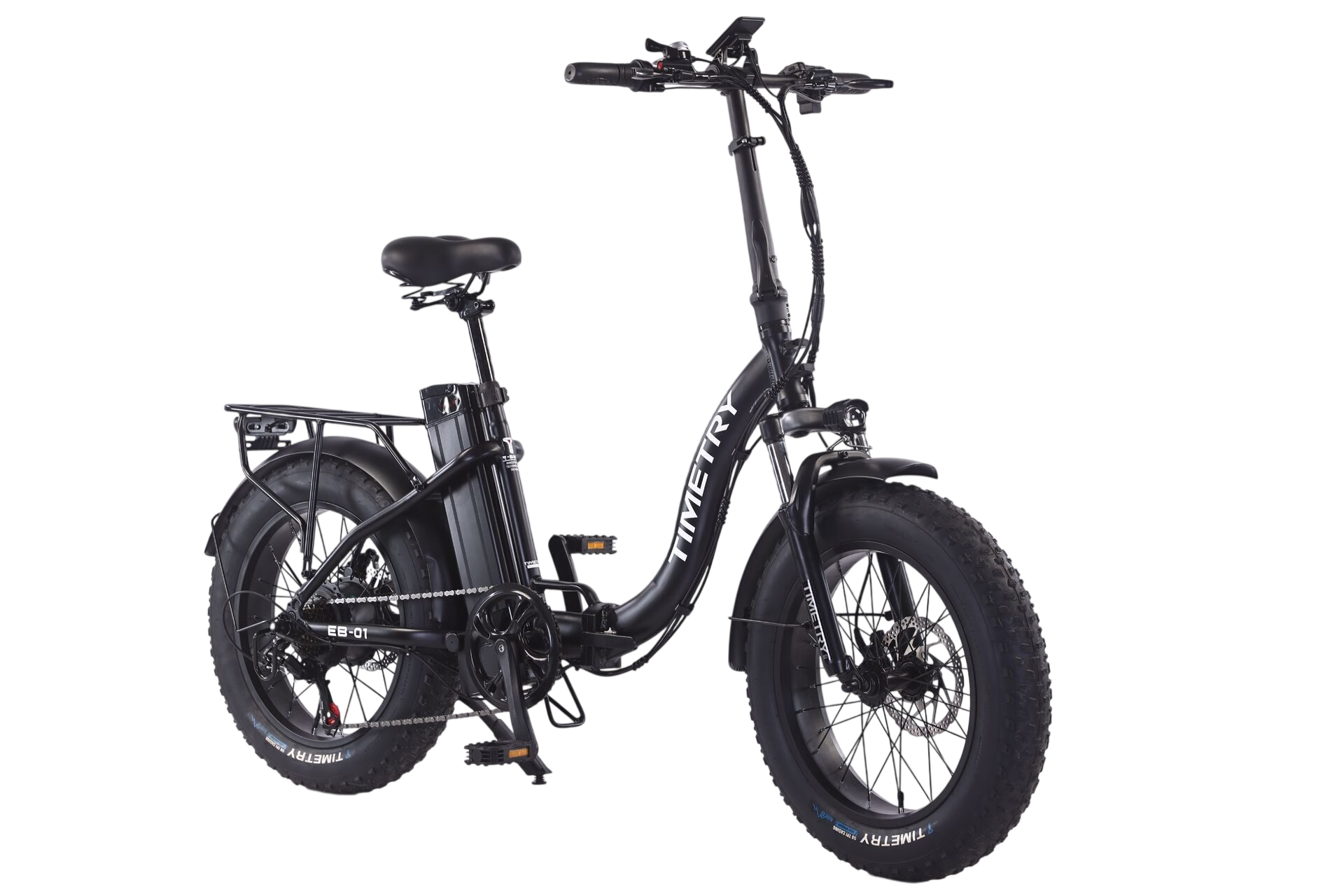 картинка Электровелосипед Timetry D907 20" (черный) | велосалон Драйв г. Липецк